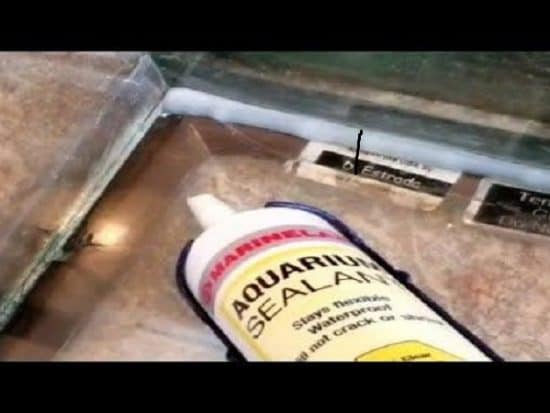 how to reseal a fish tank