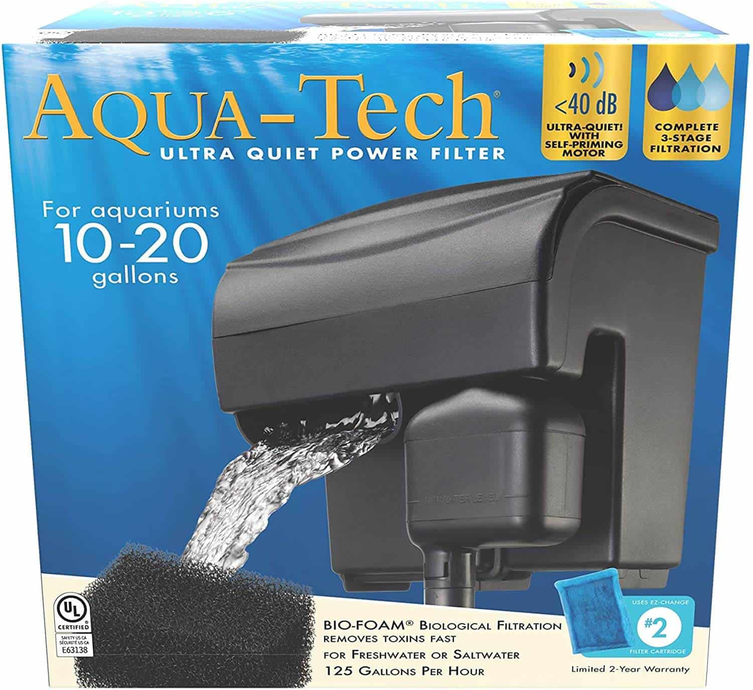 AQUA-TECH Power Filter for Aquariums