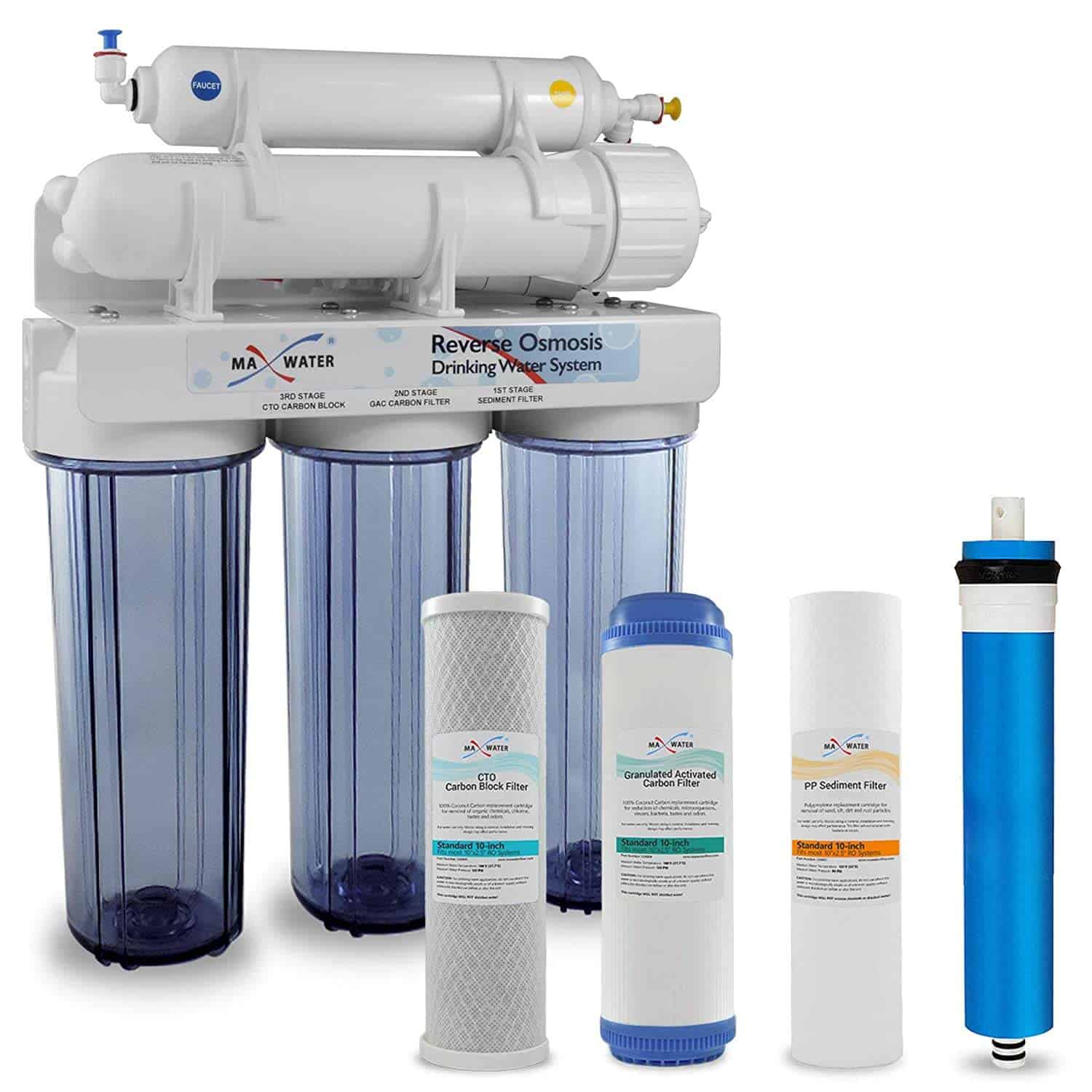 Max Water 5 Stage Home Reverse Osmosis System
